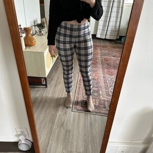 Plaid Jeggings